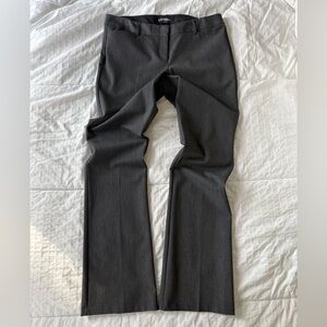 Express Dark Gray Columnist Pants
